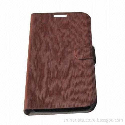 Leather mobile phone protective case for Samsung S4, various colors are available